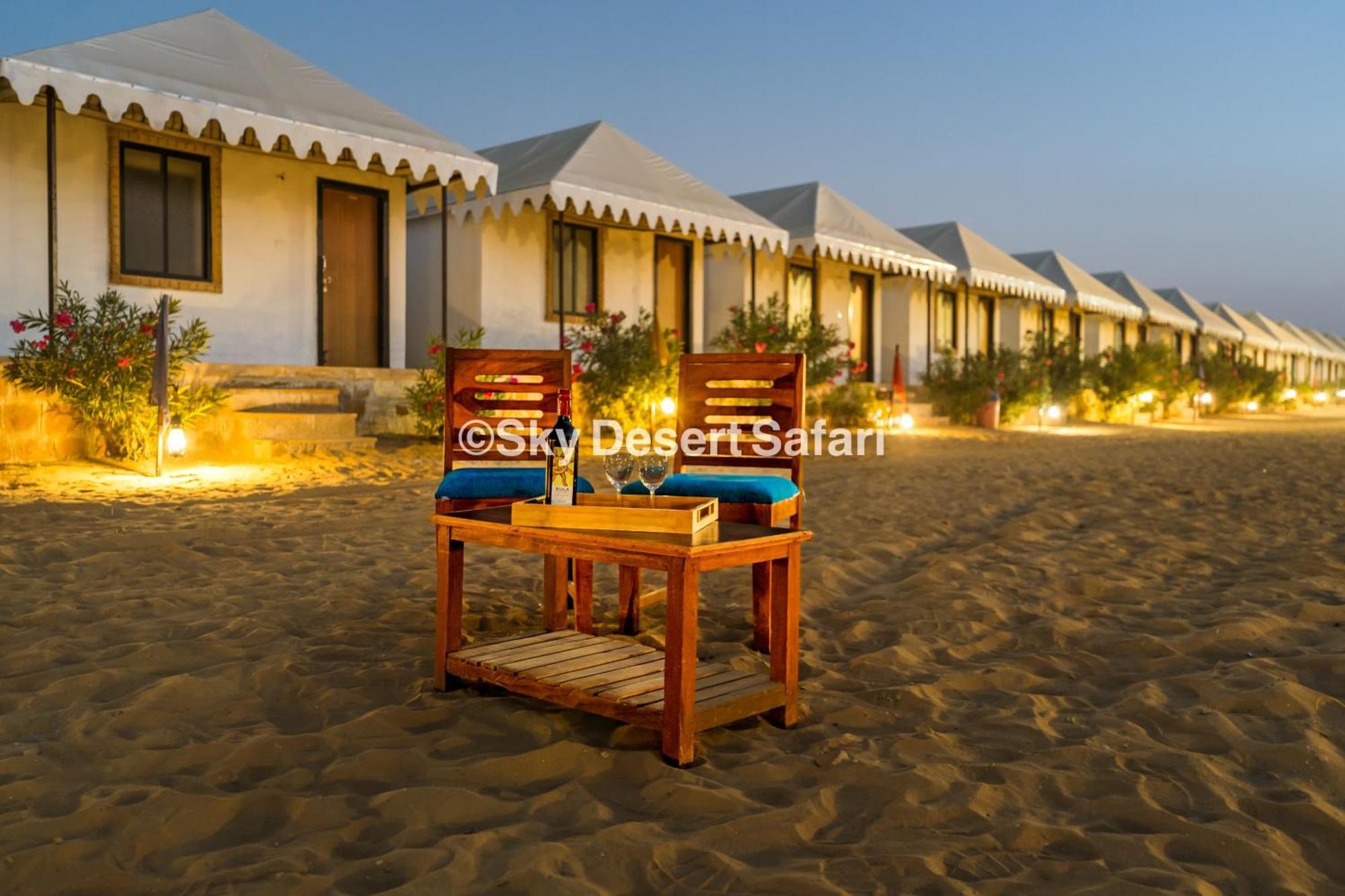 Sky Desert Safari Camp Джайсалмер Экстерьер фото